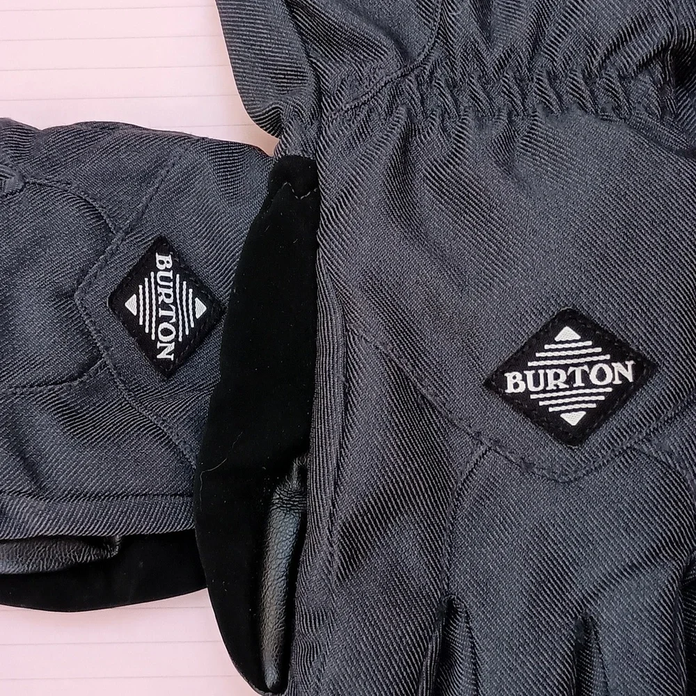 Kids Burton Profile Gloves Dark Denim Large EUC